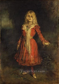 Franz von Lenbach Painting - marion lenbach la hija del artista Franz von Lenbach